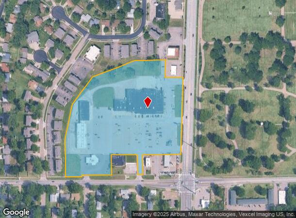 5220 Sw 17Th St, Topeka, KS Parcel Map