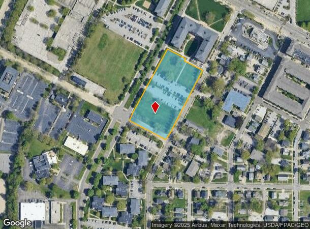  353 Grant St, Akron, OH Parcel Map