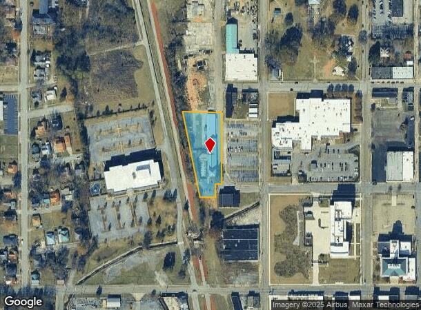  1208 Walnut Ave, Anniston, AL Parcel Map