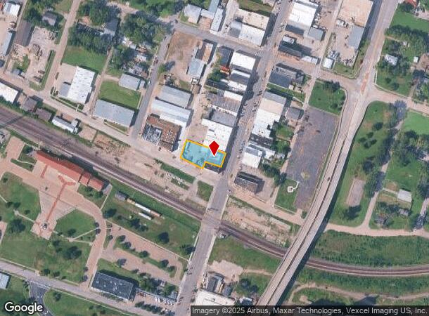  805 N Kansas Ave, Topeka, KS Parcel Map