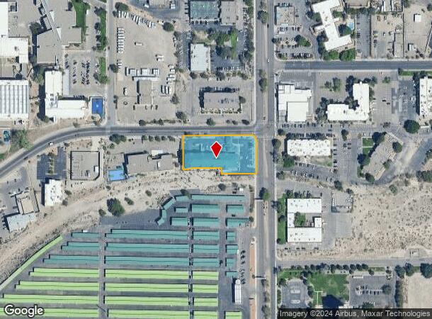  2601 Yale Blvd Se, Albuquerque, NM Parcel Map