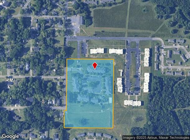 1207 Edward St, Fort Valley, GA Parcel Map