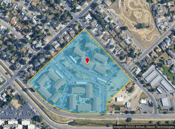  1669 Coronado Pkyn, CO Parcel Map