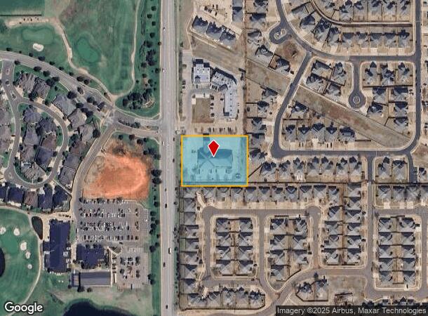  17100 N May Ave, Edmond, OK Parcel Map