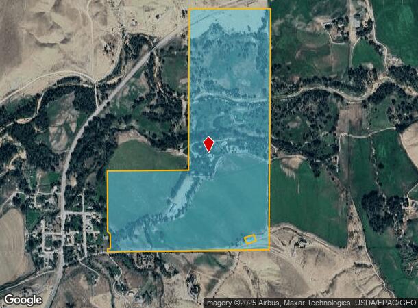 Trapper Creek Rd, Shell, WY Parcel Map
