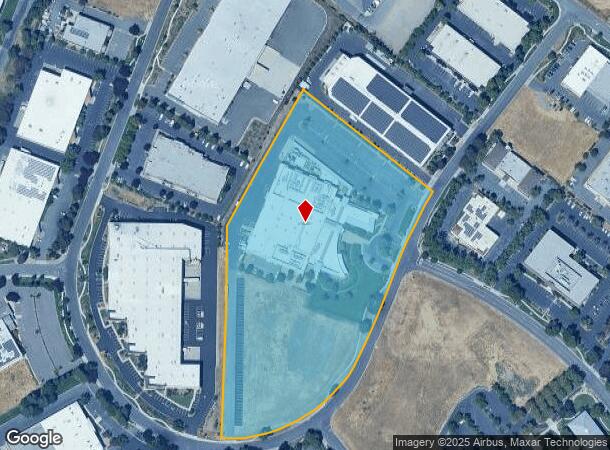  687 Technology Way, Napa, CA Parcel Map