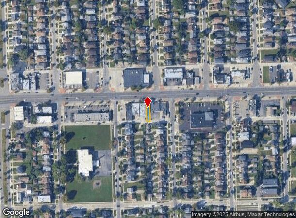  10423 W Warren Ave, Dearborn, MI Parcel Map