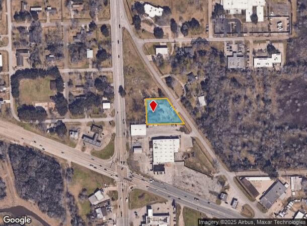 851 N Dilling St, Alvin, TX Parcel Map
