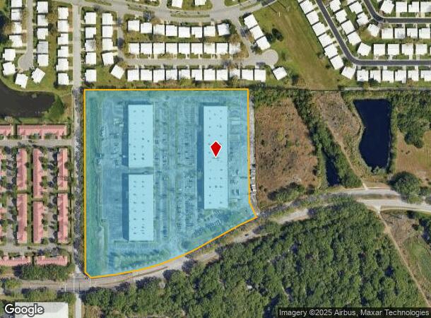  3845 Gateway Centre Blvd, Pinellas Park, FL Parcel Map