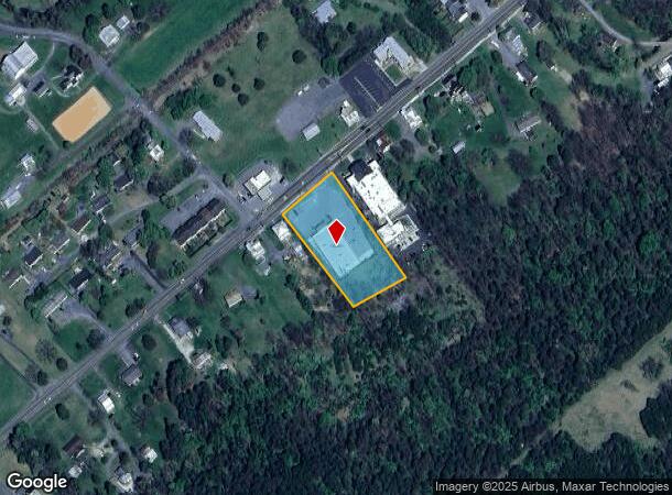 3224 S Main St, Toms Brook, VA Parcel Map