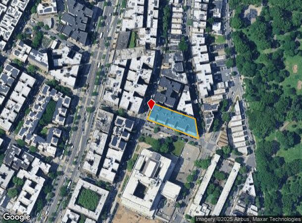 1504 Sheridan Ave, Bronx, NY Parcel Map
