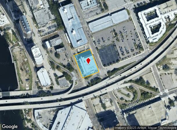  124 S Franklin St, Tampa, FL Parcel Map