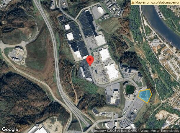  7835 University Town Centre Dr, Morgantown, WV Parcel Map