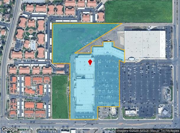  1802 W Lacey Blvd, Hanford, CA Parcel Map