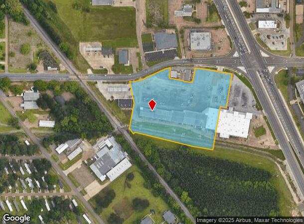 1201 Highway 49 S, Richland, MS Parcel Map