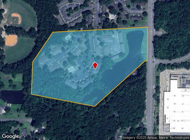 2005 E Pinetree Blvd, Thomasville, GA Parcel Map