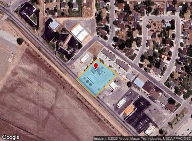  1728 E Richards St, Douglas, WY Parcel Map