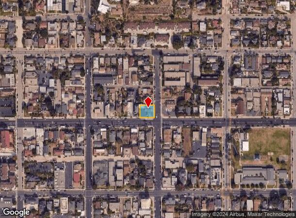  981 E Main St, Ventura, CA Parcel Map