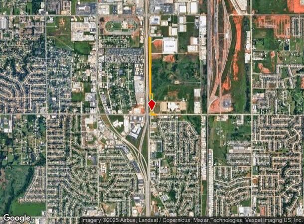  35 N I Service Rd, Moore, OK Parcel Map