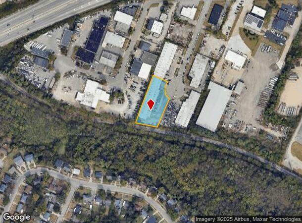  737 Werne Dr, Lexington, KY Parcel Map