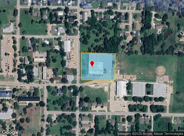 203 N Fairview St, Keene, TX Parcel Map
