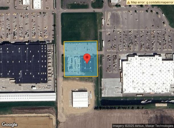  2400 S Mentzer St, Mitchell, SD Parcel Map