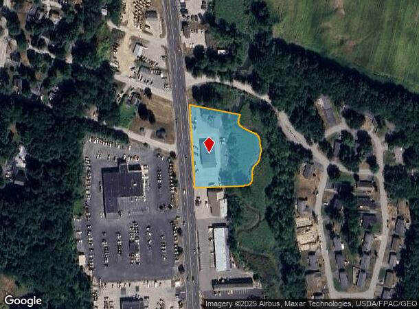  1009 Center St, Auburn, ME Parcel Map