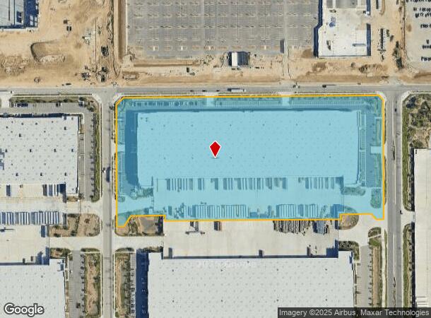  8721 Merrill Ave, Chino, CA Parcel Map