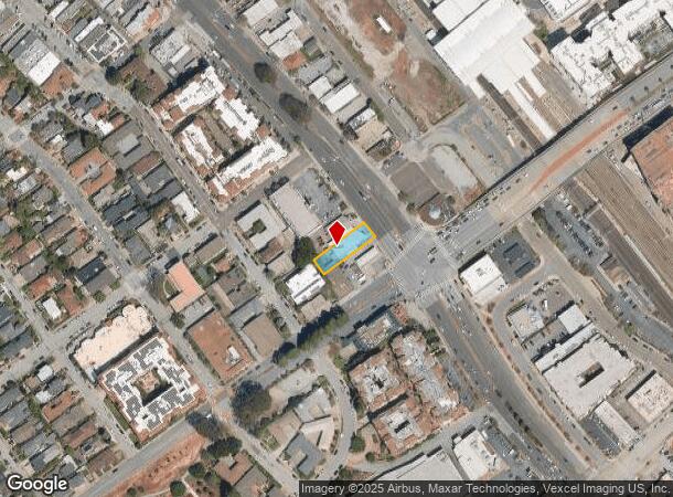 9 El Camino Real, Millbrae, CA Parcel Map