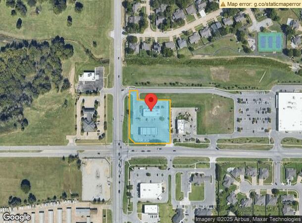  1050 E Albany St, Broken Arrow, OK Parcel Map