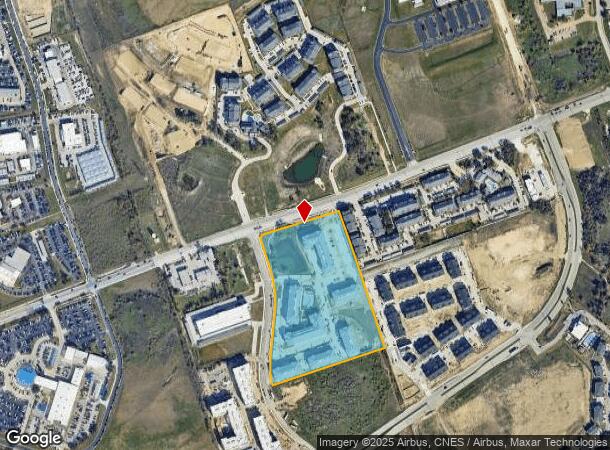  500 Westinghouse Rd, Georgetown, TX Parcel Map