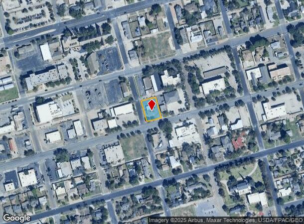  1806 W Wall St, Midland, TX Parcel Map