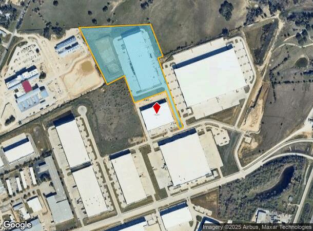  1805 Titan Dr, Georgetown, TX Parcel Map