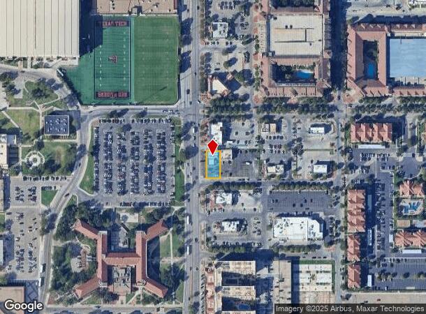  811 University Ave, Lubbock, TX Parcel Map