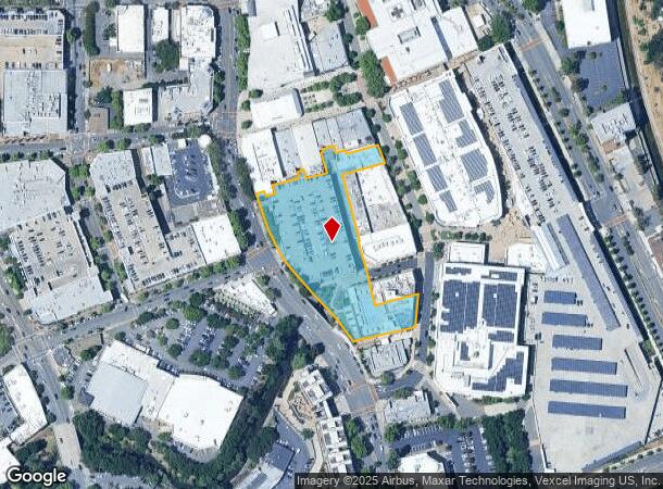  1315 Broadway Plz, Walnut Creek, CA Parcel Map