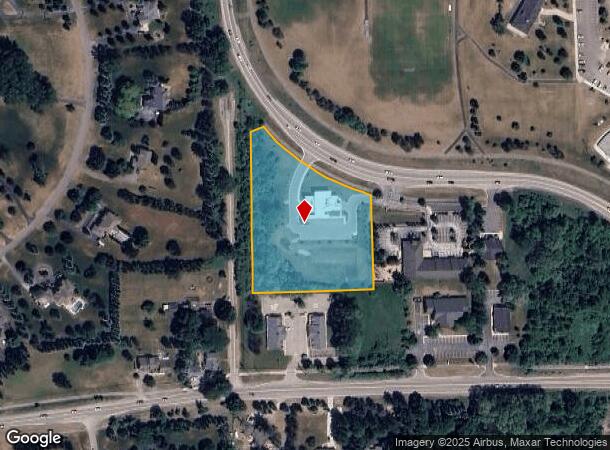  922 S Baldwin Rd, Clarkston, MI Parcel Map