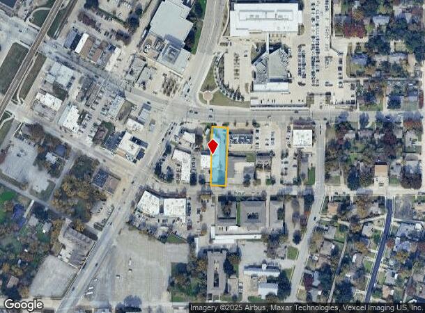  308 E Main St, Richardson, TX Parcel Map