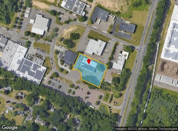  125 Bidwell Rd, South Windsor, CT Parcel Map