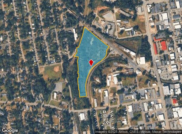  354 Railroad Cir, Anderson, SC Parcel Map