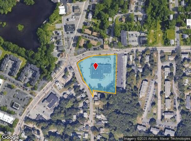  1 Cowesett Ave, West Warwick, RI Parcel Map
