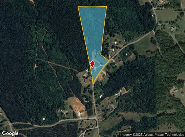  1217 Moore Rd, Tryon, NC Parcel Map