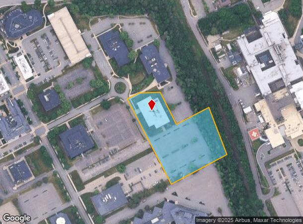 1700 District Ave, Burlington, MA Parcel Map