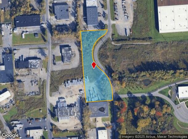 6683 Moore Rd, Syracuse, NY Parcel Map