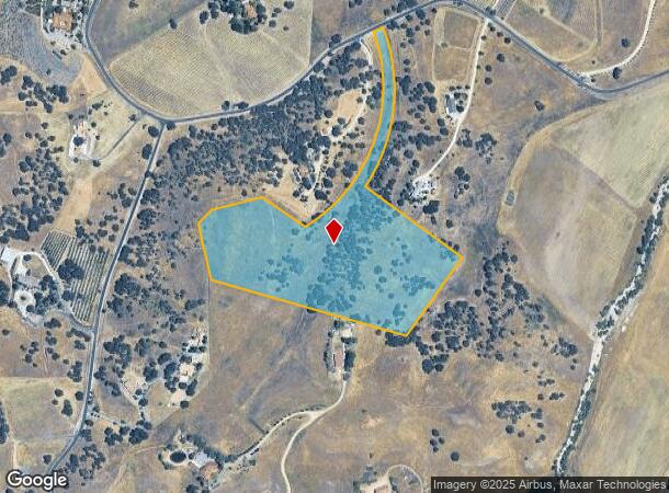 6027 Iron Gate Rd, Rural El Pomar Estrella, CA Parcel Map