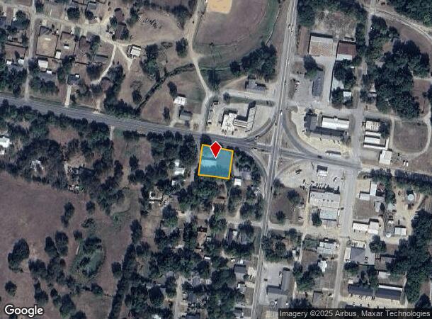  105 N Branch St, Bells, TX Parcel Map