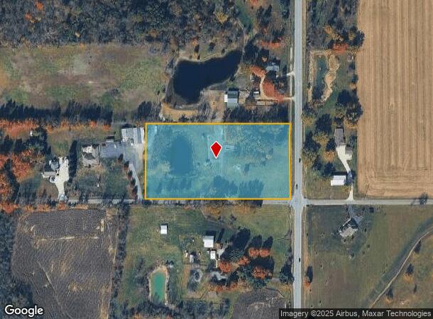  3056 W 100 S, Franklin, IN Parcel Map