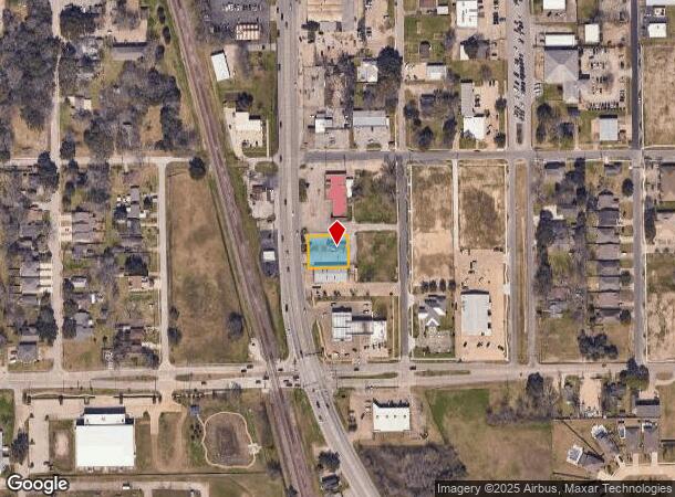 2519 S Main St, Pearland, TX Parcel Map