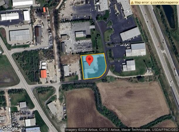  7445 Montgomery Rd, Plain City, OH Parcel Map