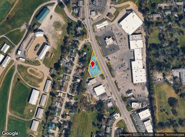 620 S College St, Harrodsburg, KY Parcel Map