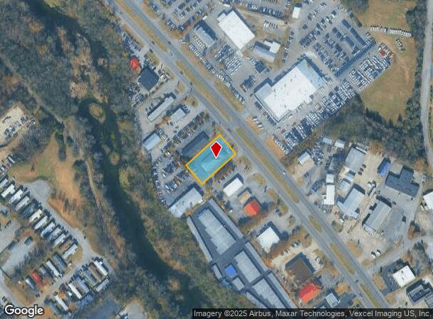  1435 Nw Broad St, Murfreesboro, TN Parcel Map